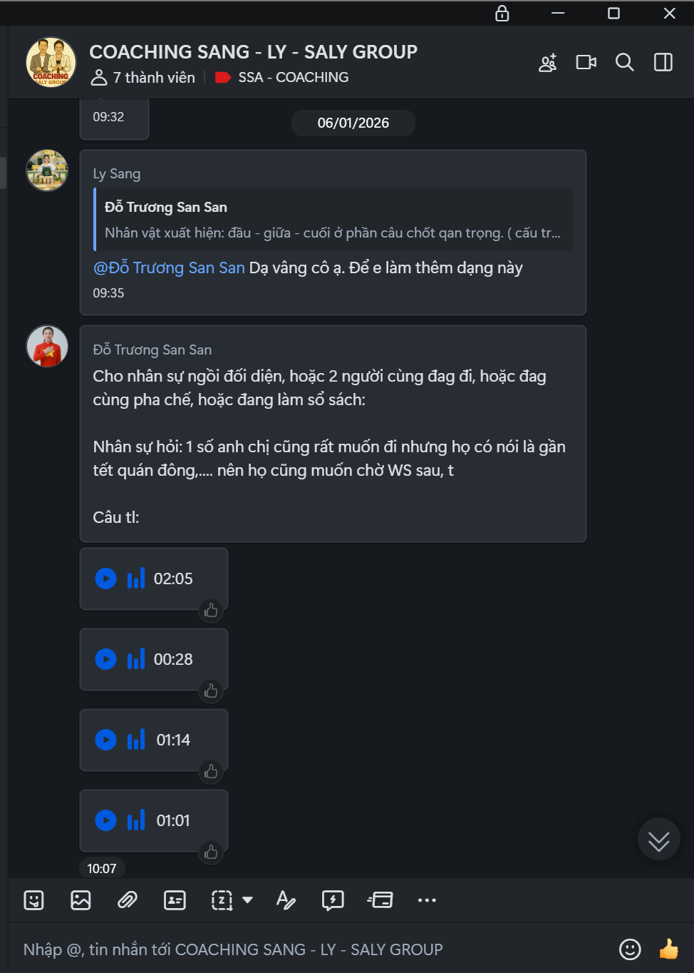 Group Support 1